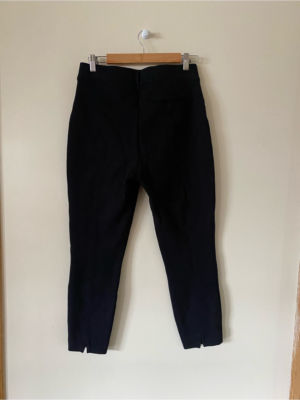 SPANX Black High-Rise crop Pants Leggings size Large - Picture 4 of 7